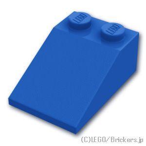 レゴ パーツ ばら売り #3298 スロープ 33° 3 x 2：ブルー | LEGOの部品