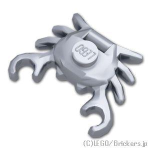 レゴ パーツ ばら売り #33121 カニ：フラットシルバー | LEGOの部品