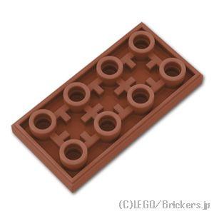 レゴ パーツ ばら売り #3395 タイル インバート 2 x 4：ブラウン | LEGOの部品