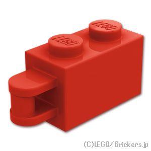 レゴ パーツ ばら売り #34816 ブロック 1 x 2 - 垂直バーハンドル：レッド | LEG...