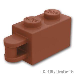 レゴ パーツ ばら売り #34816 ブロック 1 x 2 - 垂直バーハンドル：ブラウン | LE...