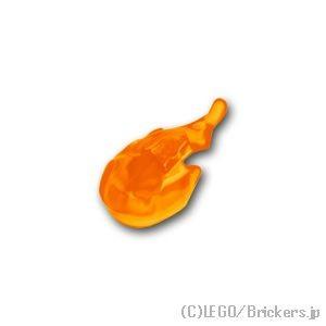 レゴ パーツ ばら売り #35032a パワーバースト ブラスター  - バーハンドル：トランスオレ...