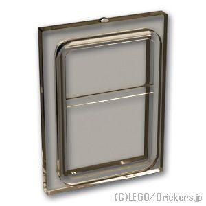 レゴ パーツ ばら売り #35157 ドア ガラス - トレイン(4181/4182用)：トランスブ...