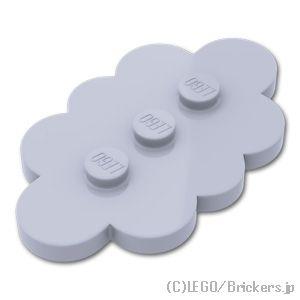 レゴ パーツ ばら売り #35470 タイル 3 x 5 - 雲：グレー | LEGOの部品