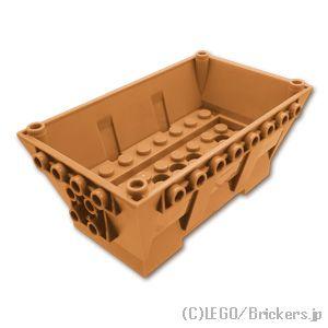 レゴ パーツ ばら売り #3559 トロッコ ボディ 6 x 10 x 3 2/3：ミディアムヌガー...