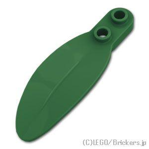 レゴ パーツ ばら売り #3565 プラント プレート ラウンド 1 x 2 - ラウンドリーフ：ダ...