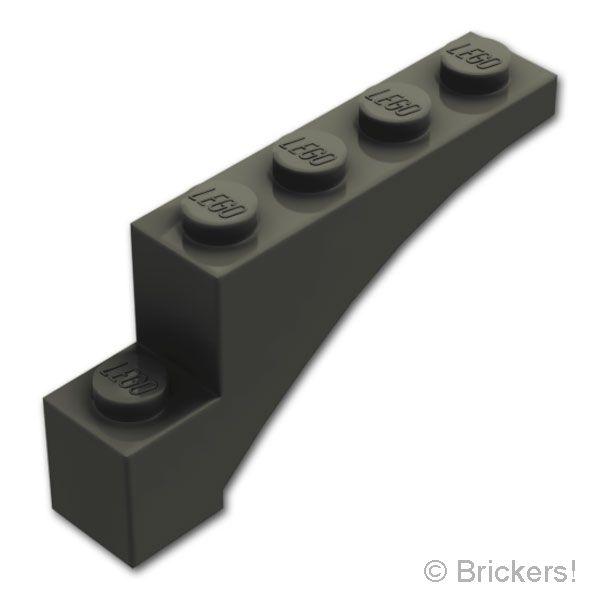 レゴ パーツ ばら売り #3572 アーチ ハーフ 1 x 5 x 2 - ライズド：ブラック | ...