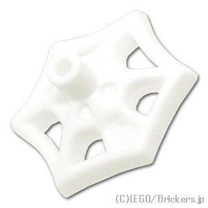 レゴ パーツ ばら売り #36083d スパイダーマンウェブ - スモールサイズ バー付き：ホワイト...