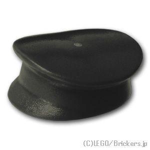 レゴ パーツ ばら売り #3624 ポリスハット：ブラック | LEGOの部品