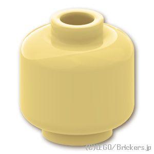 レゴ パーツ ばら売り #3626 ミニフィグ プレーンヘッド：タン | LEGOの部品