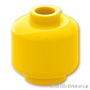 レゴ パーツ ばら売り #3626 ミニフィグ プレーンヘッド：イエロー | LEGOの部品