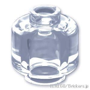 レゴ パーツ ばら売り #3626 ミニフィグ プレーンヘッド：トランスクリアー | LEGOの部品