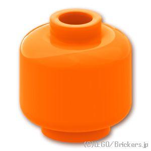 レゴ パーツ ばら売り #3626 ミニフィグ プレーンヘッド：オレンジ | LEGOの部品