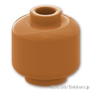 レゴ パーツ ばら売り #3626 ミニフィグ プレーンヘッド：ミディアムヌガー | LEGOの部品