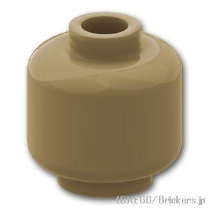 レゴ パーツ ばら売り #3626 ミニフィグ プレーンヘッド：ダークタン | LEGOの部品