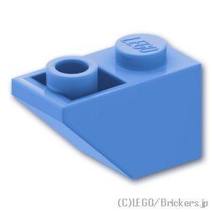 レゴ パーツ ばら売り #3665 スロープ インバート 45° 2 x 1：ミディアムブルー | ...