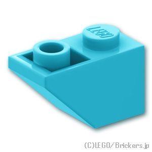 レゴ パーツ ばら売り #3665 スロープ インバート 45° 2 x 1：ミディアムアズール |...