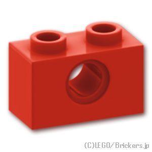 レゴ パーツ ばら売り #3700 テクニック ブロック 1 x 2 - 1ホール：レッド | LE...