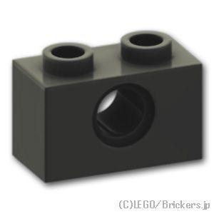 レゴ パーツ ばら売り #3700 テクニック ブロック 1 x 2 - 1ホール：ブラック | L...