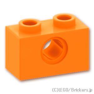 レゴ パーツ ばら売り #3700 テクニック ブロック 1 x 2 - 1ホール：オレンジ | L...