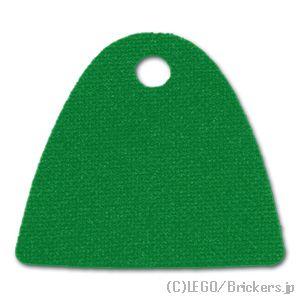 レゴ パーツ ばら売り #37046 ミニフィグマント - 1ホール ソフトケープ：グリーン | L...