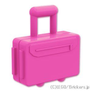 レゴ パーツ ばら売り #37178 スーツケース - ロングハンドル：ダークピンク | LEGOの...