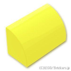 レゴ パーツ ばら売り #37352 スロープ カーブ 1 x 2：ブライトライトイエロー | LE...