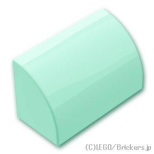 レゴ パーツ ばら売り #37352 スロープ カーブ 1 x 2：ライトアクア | LEGOの部品