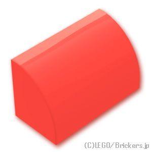 レゴ パーツ ばら売り #37352 スロープ カーブ 1 x 2：コーラル | LEGOの部品