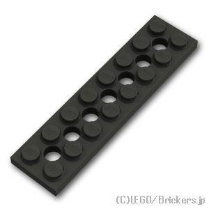 レゴ パーツ ばら売り #3738 テクニック プレート 2 x 8 - 7ホール：ブラック | L...