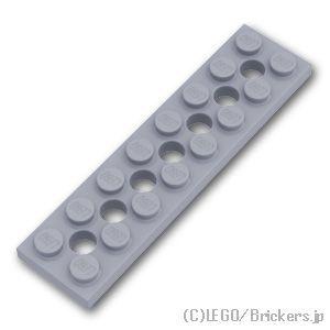 レゴ パーツ ばら売り #3738 テクニック プレート 2 x 8 - 7ホール：グレー | LE...