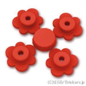 レゴ 植物 パーツ ばら売り #3742 フラワー：レッド | LEGOの部品