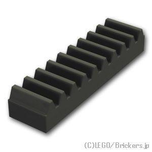 レゴ テクニック パーツ ばら売り #3743 ギア ラック 1 x 4：ブラック | LEGOの部...