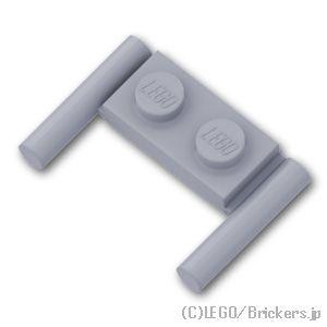 レゴ パーツ ばら売り #3839b プレート 1 x 2 - バーハンドル：グレー | LEGOの...