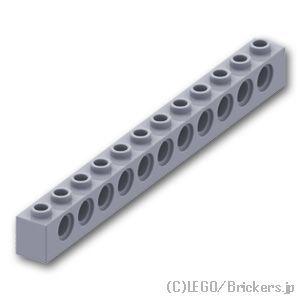 レゴ パーツ ばら売り #3895 テクニック ブロック 1 x 12 - 11ホール：グレー | ...