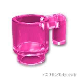 レゴ パーツ ばら売り #3899 カップ：トランスダークピンク | LEGOの部品 ミニフィギュア...