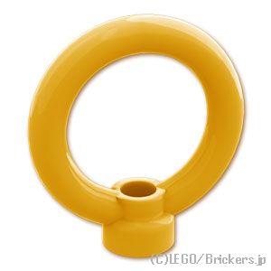 レゴ パーツ ばら売り #3917 リング 3 x 3 - スタッドホルダー：パールゴールド | L...