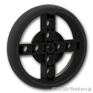 レゴ パーツ ばら売り #39367pb02 ホイール 56mm x 14mm - タイヤ一体成型 ...