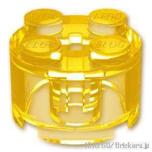 レゴ ブロック パーツ ばら売り #3941 ブロック 2 x 2 - ラウンド：トランスイエロー ...