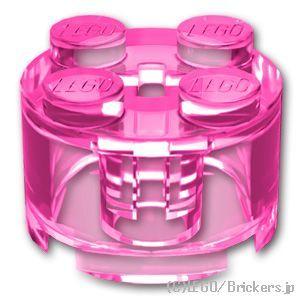 レゴ パーツ ばら売り #3941 ブロック 2 x 2 - ラウンド：トランスダークピンク | L...