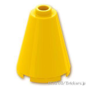 レゴ パーツ ばら売り #3942c コーン 2 x 2 x 2：イエロー | LEGOの部品