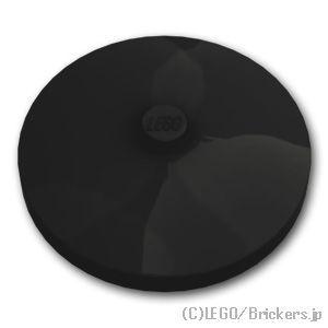 レゴ パーツ ばら売り #3960 ディッシュ 4 x 4：ブラック | LEGOの部品