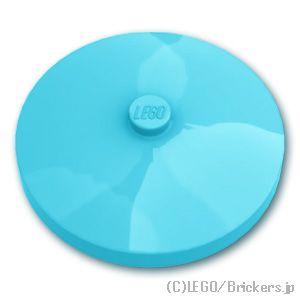 レゴ パーツ ばら売り #3960 ディッシュ 4 x 4：ミディアムアズール | LEGOの部品