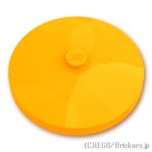 レゴ パーツ ばら売り #3960 ディッシュ 4 x 4：ブライトライトオレンジ | LEGOの部...