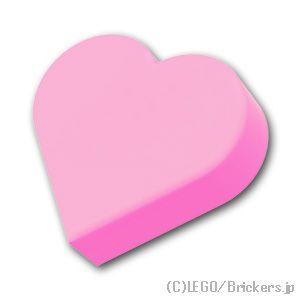 レゴ パーツ ばら売り #39739 タイル ラウンド 1 x 1 - ハート：ブライトピンク | ...