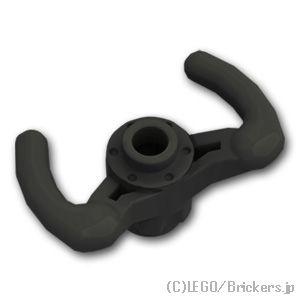 レゴ パーツ ばら売り #40001 テクニック ステアリング ホイール - パイロットヨーク：ブラ...