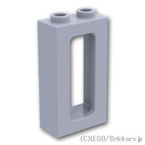 レゴ パーツ ばら売り #4035 トレイン(電車) ウィンドウ 1 x 2 x 3：グレー | L...