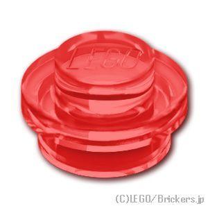 レゴ パーツ ばら売り #4073 プレート ラウンド 1 x 1：トランスレッド | LEGOの部...