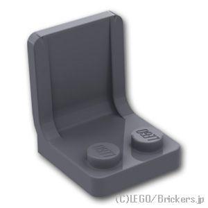 レゴ パーツ ばら売り #4079 シート 2 x 2：ダークグレー | LEGOの部品