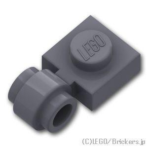 レゴ パーツ ばら売り #4081b プレート 1 x 1 - ライトアタッチメント：ダークグレー ...